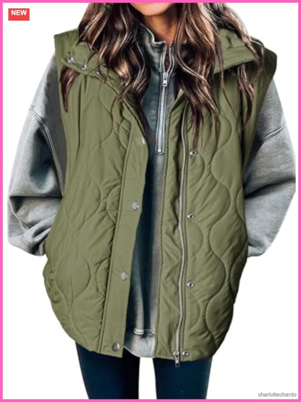 Lightweight Cropped Quilted Puffer Vest Sleeveless Zip Jacket